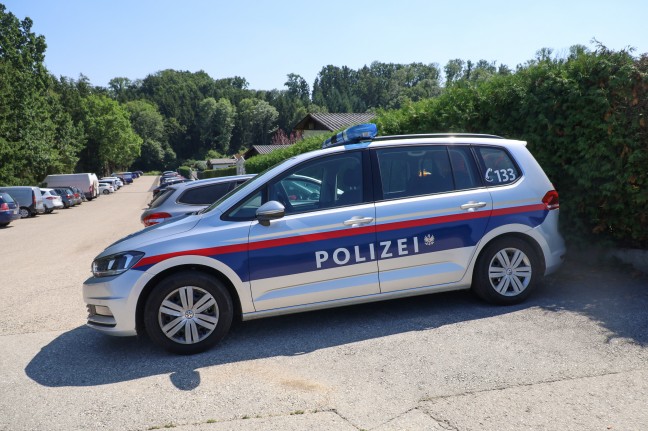 Drei Feuerwehren zu Brand einer Gartenhütte nach St. Florian alarmiert