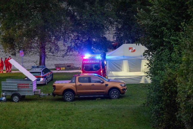 Schwimmer während Gewitter im Holzöster See bei Franking vermisst