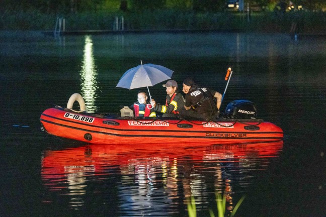 Schwimmer whrend Gewitter im Holzster See bei Franking vermisst