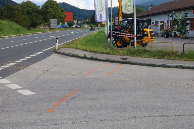 Tödlicher Motorradunfall auf Pyhrnpass Straße in Micheldorf in Oberösterreich