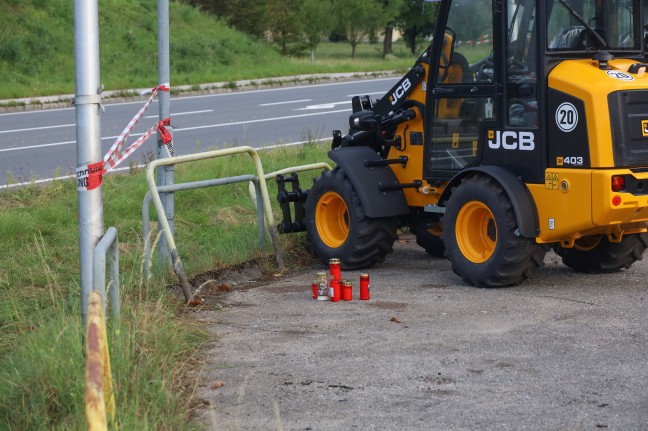 Tödlicher Motorradunfall auf Pyhrnpass Straße in Micheldorf in Oberösterreich
