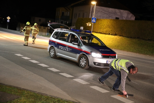 Kreuzungscrash zwischen zwei Fahrzeugen in Bad Hall