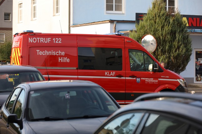 Kleinbrand in einer Wohnung eines Mehrparteienwohnhauses in Wels-Neustadt