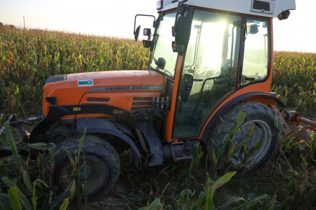 Kleinerer Brand an einem Traktor in Sipbachzell rasch unter Kontrolle