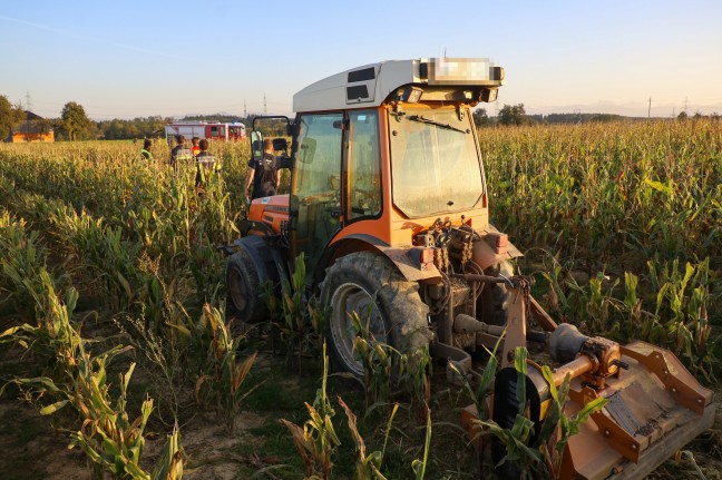 Kleinerer Brand an einem Traktor in Sipbachzell rasch unter Kontrolle