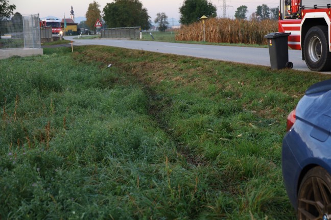 Verkehrsunfall in Gunskirchen fordert einen Leichtverletzten