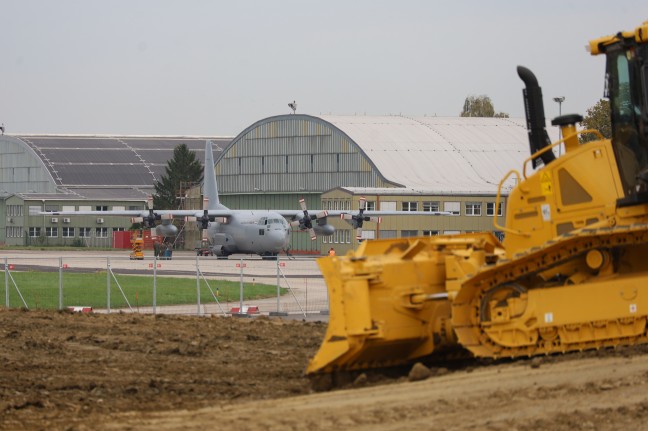 Start erneut abgebrochen: Weiter technische Probleme bei Bundesheer-Hercules in Hrsching