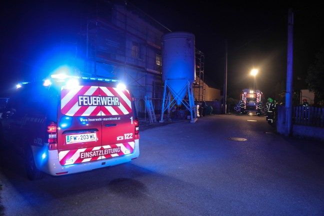 Schnelle Entwarnung bei Brandverdacht im Keller eines Einfamilienhauses in Marchtrenk