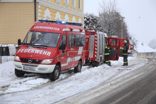 Verkehrsunfall auf der Voralpenstraße in Kremsmünster endet glimpflich