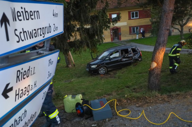 Schwere Kreuzungskollision in Geboltskirchen fordert fnf Verletzte