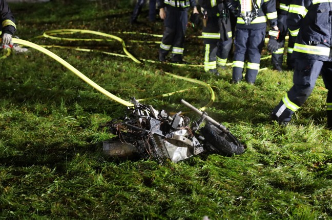 Fnf Feuerwehren bei Brand auf einem Bauernhof in St. Martin im Mhlkreis im Einsatz