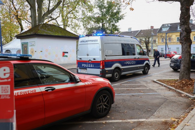 Kreuzungscrash in Wels-Neustadt lste kurzzeitig greren Einsatz aus