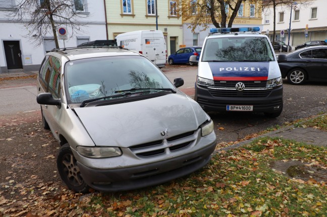 Kreuzungscrash in Wels-Neustadt lste kurzzeitig greren Einsatz aus