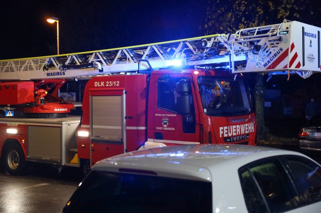 Angebranntes Kochgut in einem Mehrparteienwohnhaus in Gmunden fhrte zu Einsatz der Feuerwehr