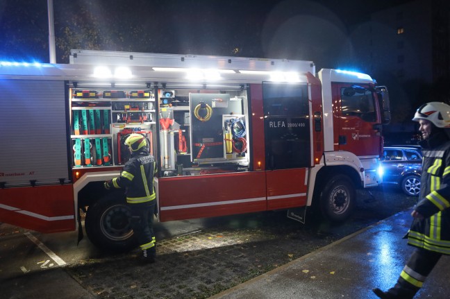 Angebranntes Kochgut in einem Mehrparteienwohnhaus in Gmunden fhrte zu Einsatz der Feuerwehr