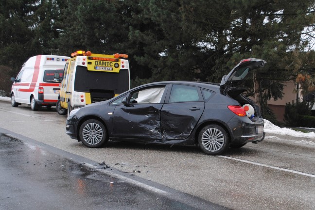 Verkehrsunfall auf der Innviertler Straße in Grieskirchen