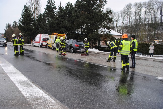 Verkehrsunfall auf der Innviertler Straße in Grieskirchen