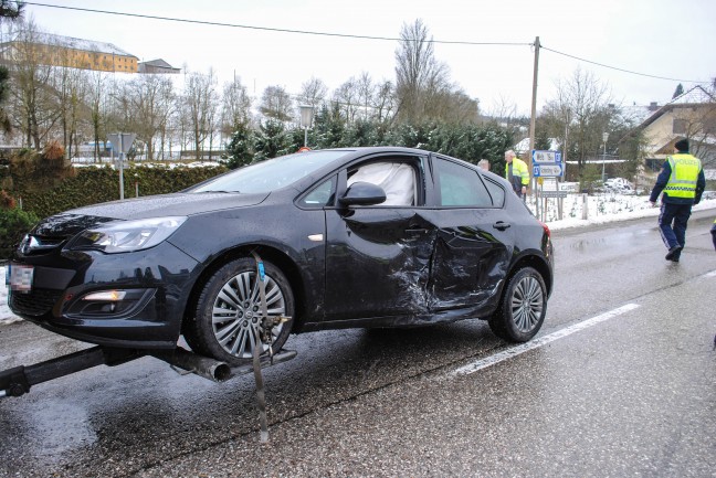 Verkehrsunfall auf der Innviertler Straße in Grieskirchen