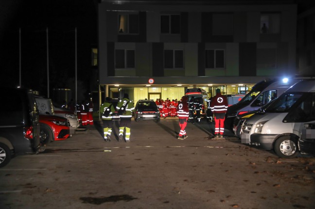 Groe Suchaktion nach abgngiger Person aus Alten- und Pflegeheim in Traun