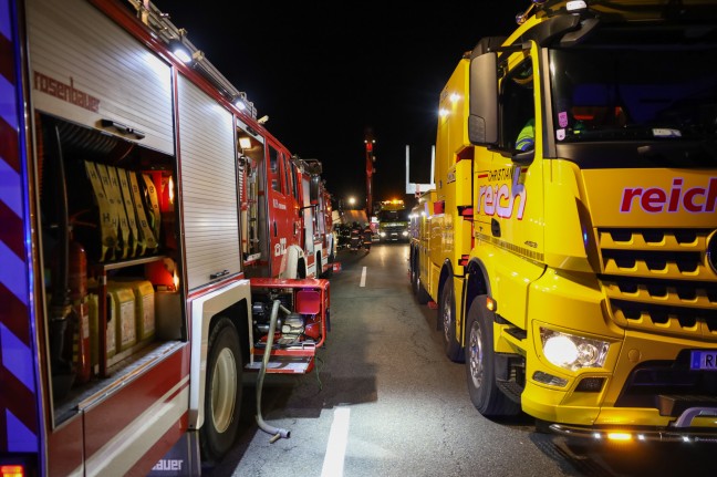 Tdlicher LKW-Unfall auf Innviertler Strae bei Riedau