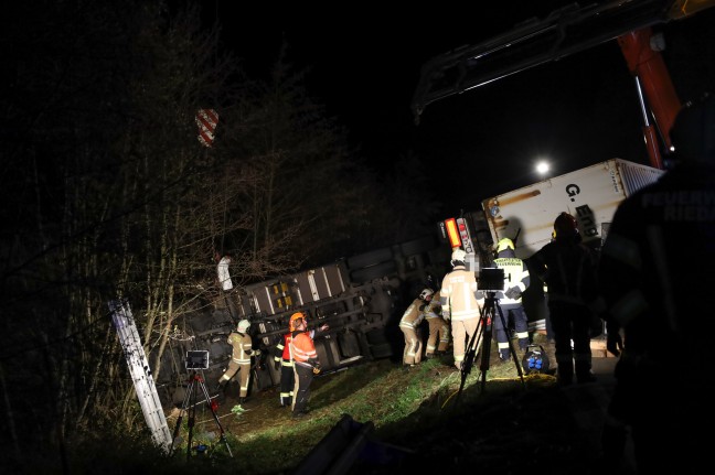 Tdlicher LKW-Unfall auf Innviertler Strae bei Riedau