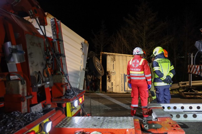 Tdlicher LKW-Unfall auf Innviertler Strae bei Riedau