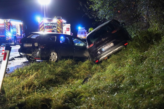 Karambolage mit sieben Autos auf Westautobahn bei Vorchdorf