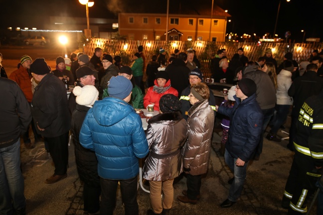 Neujahrspunsch der Feuerwehr Marchtrenk