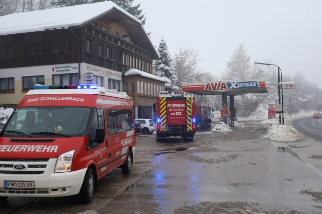 Brand im Heizraum eines Restaurants in Bad Schallerbach