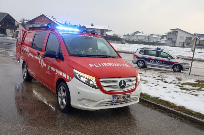 Grerer laustritt nach Auffahrunfall im Frhverkehr auf Wiener Strae bei Marchtrenk