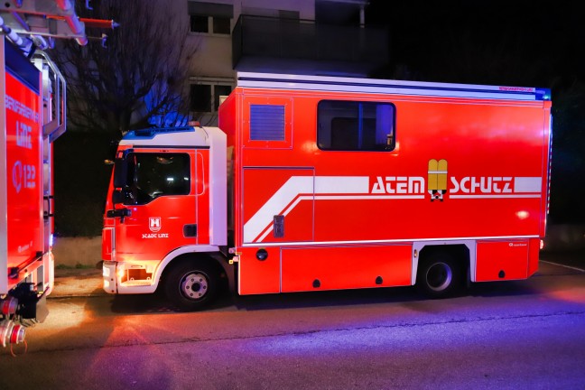 Kellerbrand in Linz-Dornach-Auhof rasch gelscht