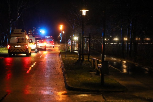 Personenrettung: Entwarnung bei Suche nach Person in vermeintlicher Notlage im Bereich der Traun