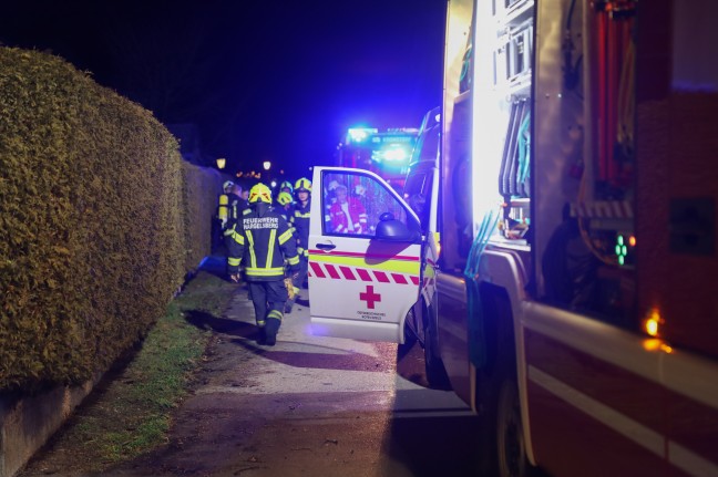 Zwei Feuerwehren bei Brand in einer Wohnung in Hargelsberg im Einsatz