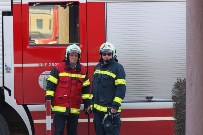 Brand einer Wohnung in einem Mehrparteienwohnhaus in Wels-Vogelweide