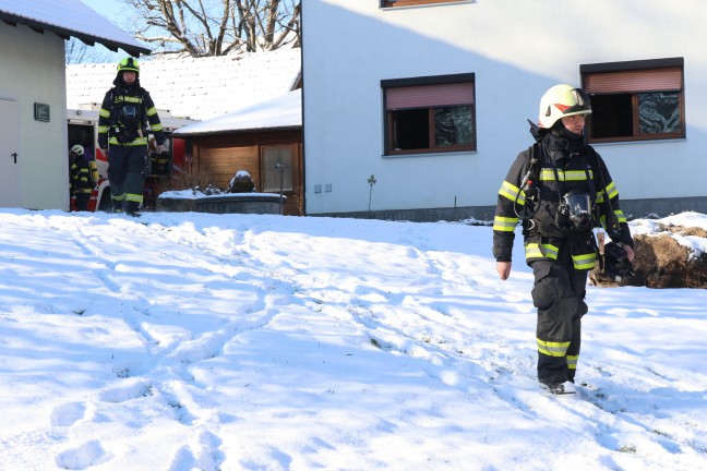 Kchenbrand in einem Wohnhaus in Pram sorgte fr Einsatz der Feuerwehr