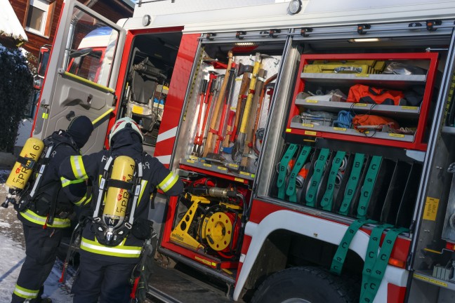 Kchenbrand in einem Wohnhaus in Pram sorgte fr Einsatz der Feuerwehr