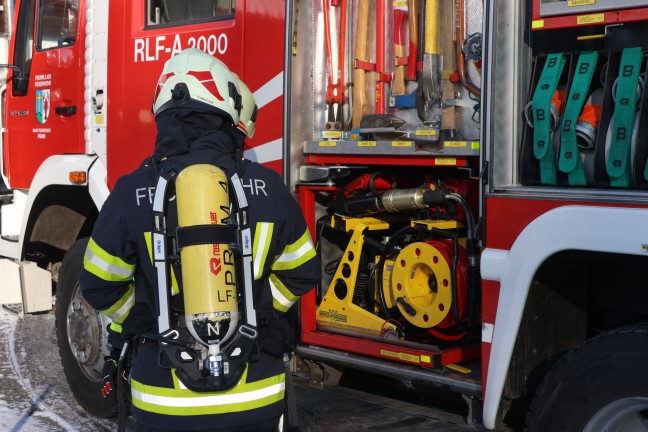 Kchenbrand in einem Wohnhaus in Pram sorgte fr Einsatz der Feuerwehr