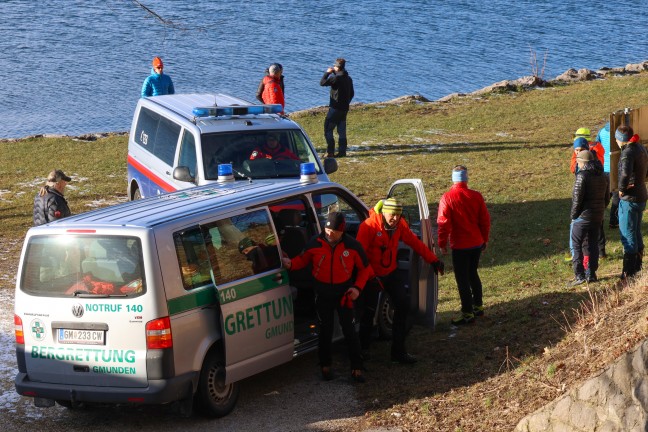 Tdlicher Lawinenabgang: Beide Bergsteiger (26 und 32) nach Suchaktion am Traunstein tot geborgen