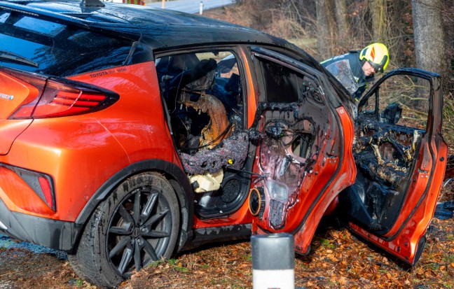 Autolenker (56) erlag nach schwerem Unfall in berackern im Krankenhaus seinen Verletzungen