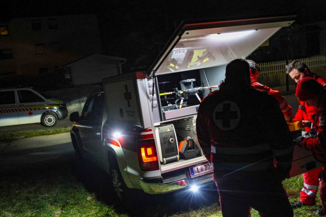 Groe nchtliche Suchaktion nach abgngiger Altenheimbewohnerin in Gmunden