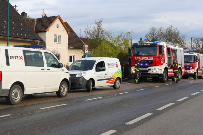 Feuerwehr, Energieversorgungsunternehmen und Rauchfangkehrer nach CO-Alarm in Stadl-Paura im Einsatz