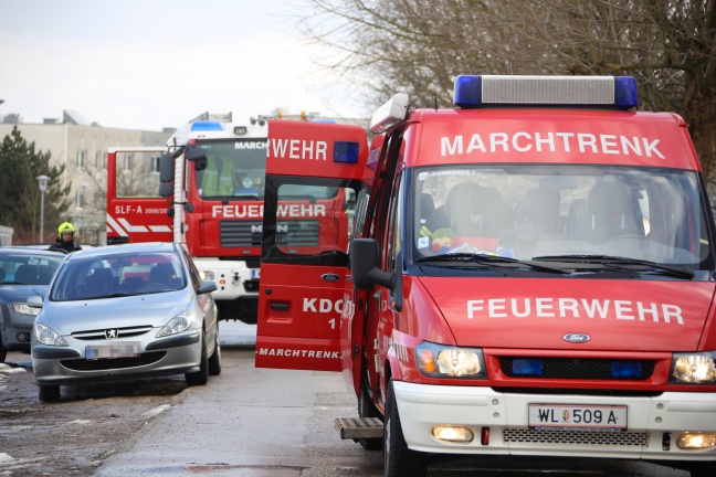 Sure in Marchtrenker Wohnung sorgt fr Feuerwehreinsatz