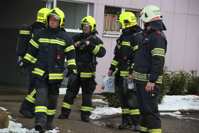 Sure in Marchtrenker Wohnung sorgt fr Feuerwehreinsatz