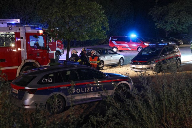 Groe Suchaktion: Schwimmer im Schacherteich bei Kremsmnster vermisst