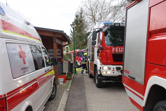 Brand in einem Wohnhaus in Rottenbach sorgt fr greren Einsatz der Feuerwehren