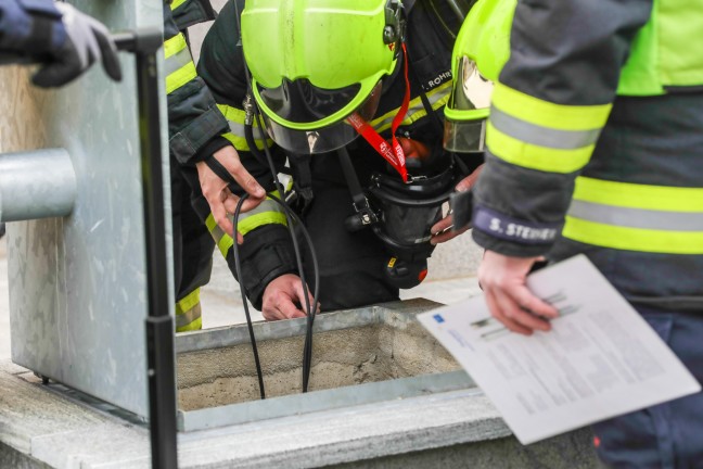 Mehrstndiger Messeinsatz nach gemeldetem Gasgeruch in Marchtrenk