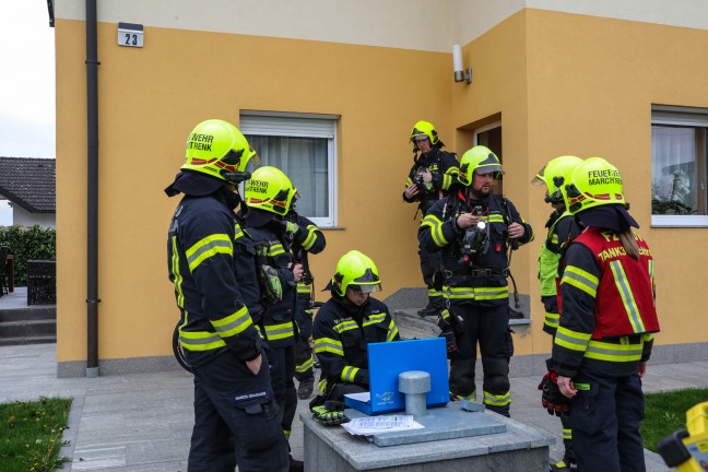 Mehrstndiger Messeinsatz nach gemeldetem Gasgeruch in Marchtrenk