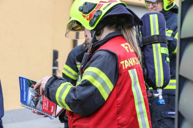 Mehrstndiger Messeinsatz nach gemeldetem Gasgeruch in Marchtrenk