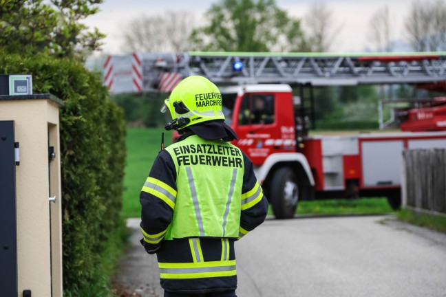 Mehrstndiger Messeinsatz nach gemeldetem Gasgeruch in Marchtrenk