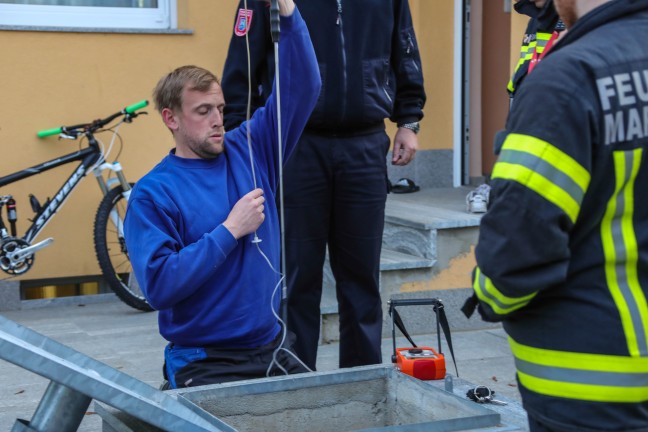 Mehrstndiger Messeinsatz nach gemeldetem Gasgeruch in Marchtrenk